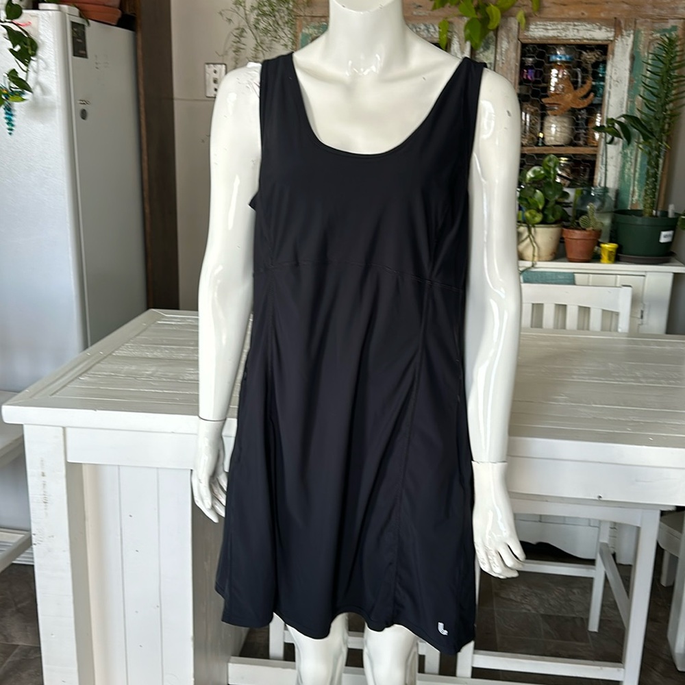 LOLE MOMENTUM SCULPT DRESS XL, underneath shorts built-in bathing suit NWOT